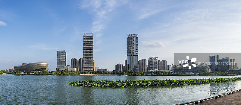 阜阳“双子塔”图片素材
