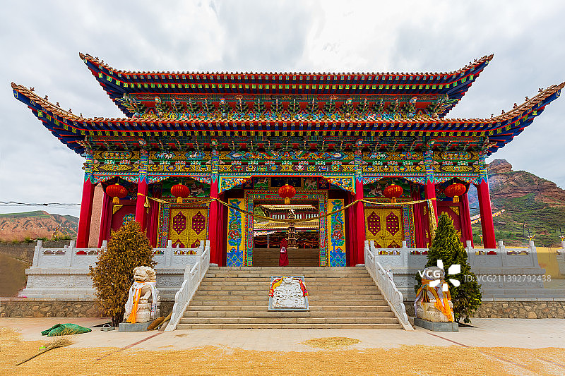 保安镇二郎宫图片素材