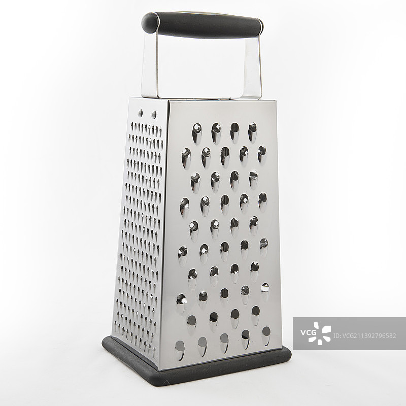 白色背景下的厨房用具特写图片素材