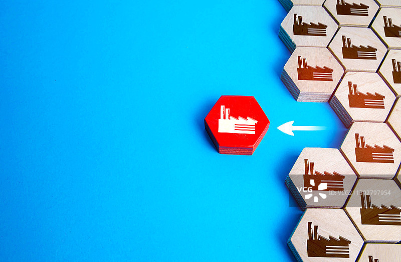 企业退出全球供应链图片素材