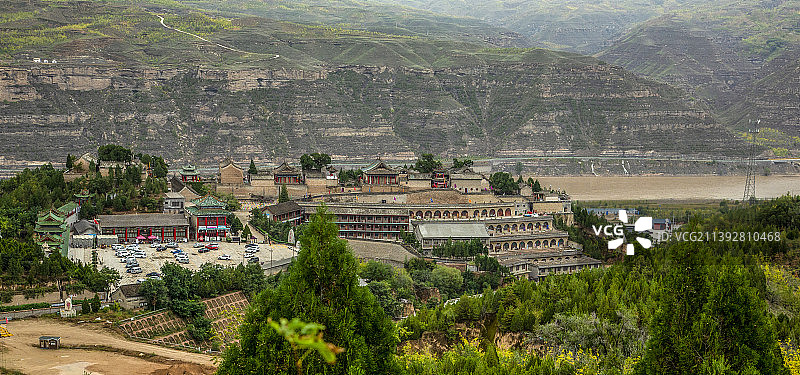 佳县白云观图片素材