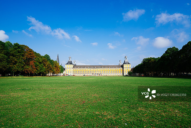 德国波恩大学，世界名校建筑风光图片素材