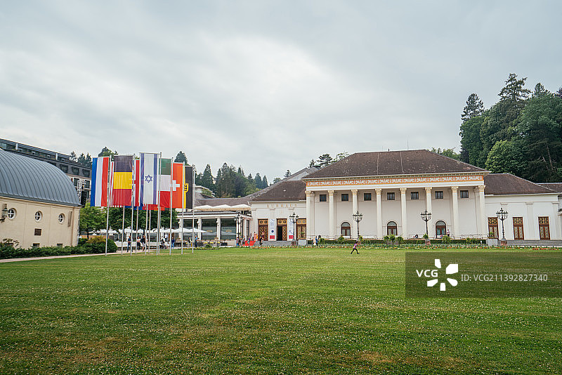 德国巴登巴登赌场，欧洲最大赌场之一图片素材