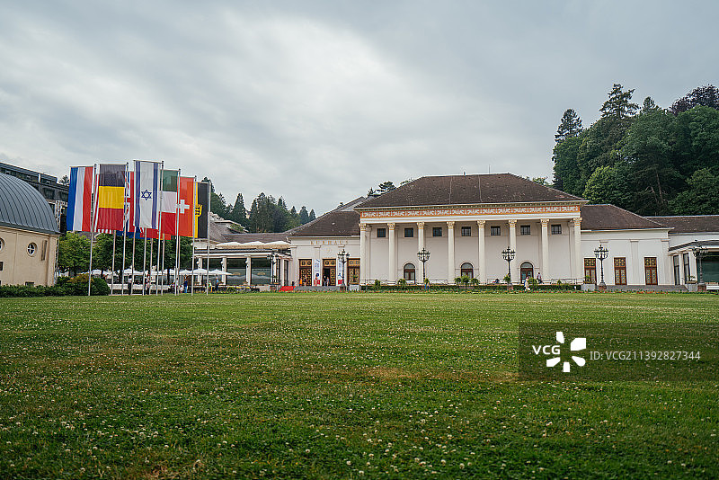 德国巴登巴登赌场，欧洲最大赌场之一图片素材
