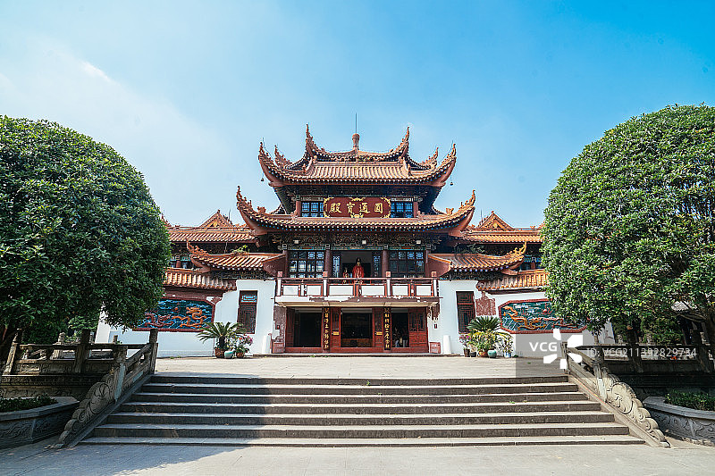 川西第一丛林——成都昭觉寺风光图片素材