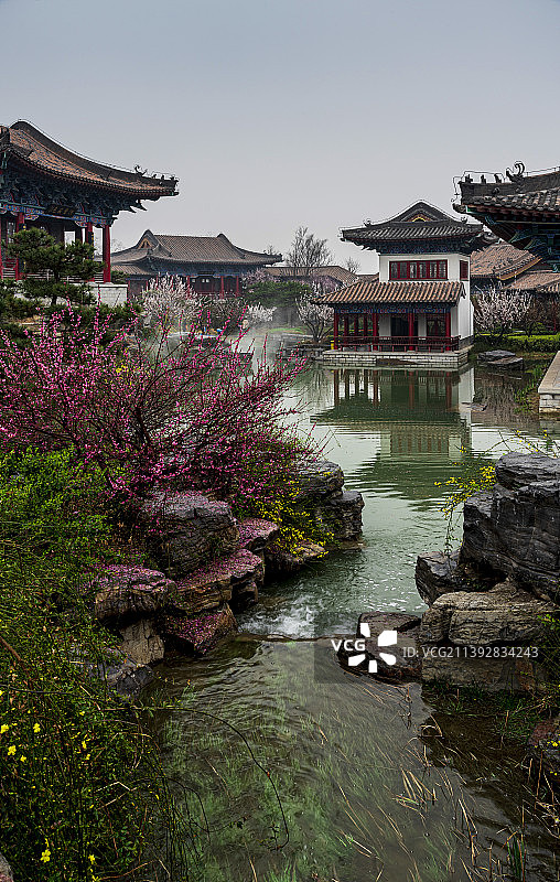 楼台春晓图片素材