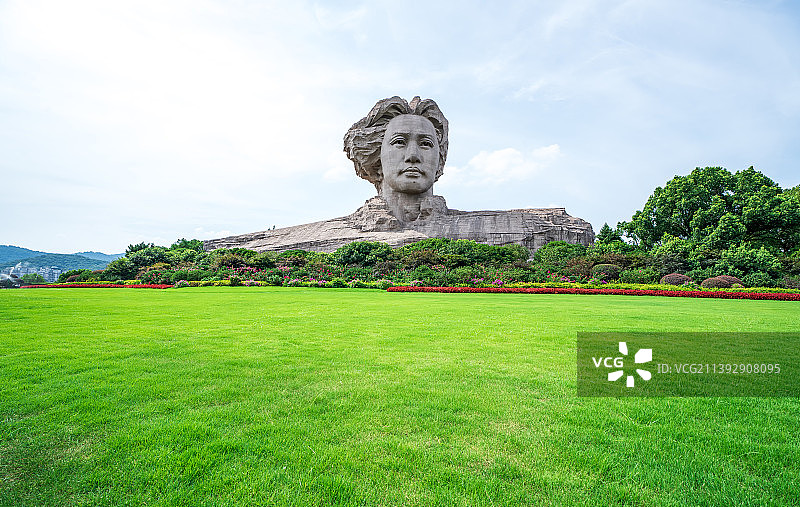 长沙橘子洲旅游景点图片素材