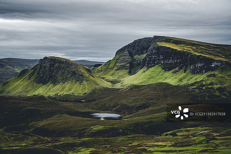 瑰丽的斯凯岛ISLE OF SKYE英国苏格兰天空岛普罗米修斯外星地貌风光图片素材