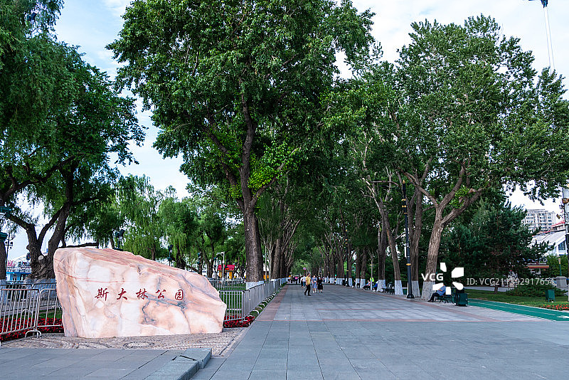 黑龙江省哈尔滨市斯大林公园图片素材