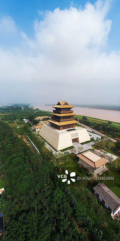 鹊华楼图片素材