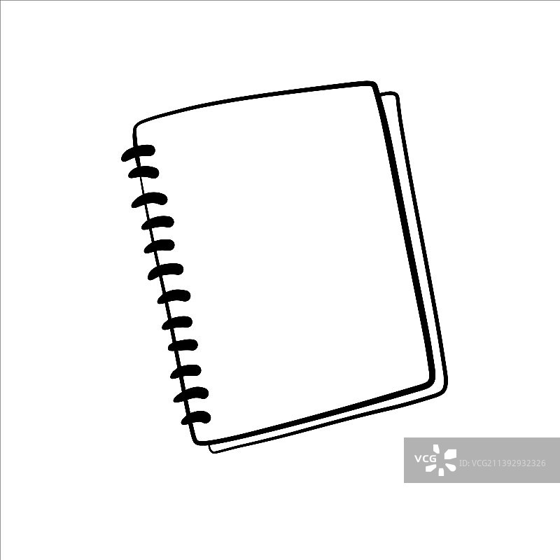 空白页笔记本图片素材