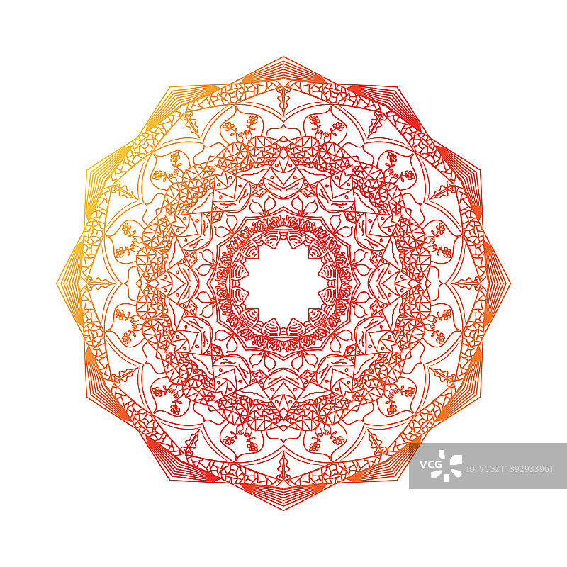 适合民族壁纸的曼陀罗设计图片素材