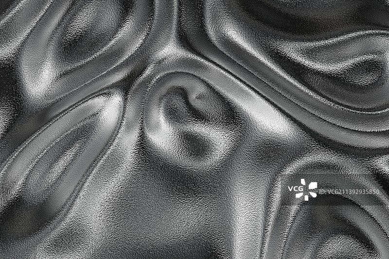 流动液体抽象艺术金属科技背景图片素材