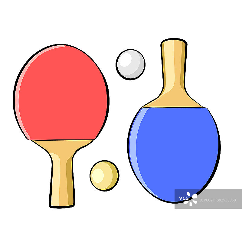 乒乓球图片素材