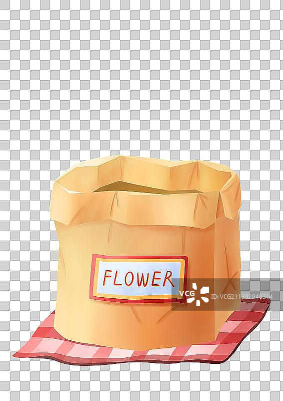 牛皮纸插花盒子图片素材