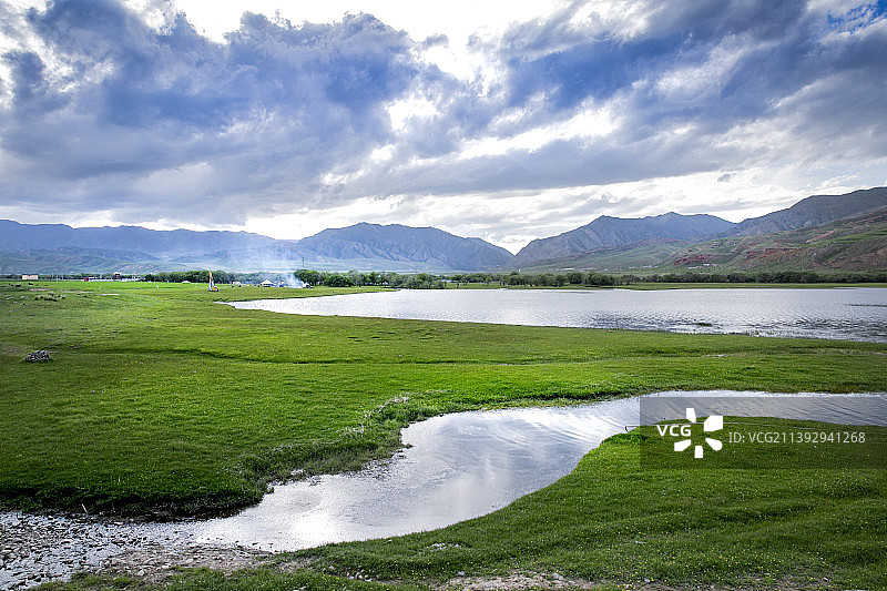 桑科草原图片素材