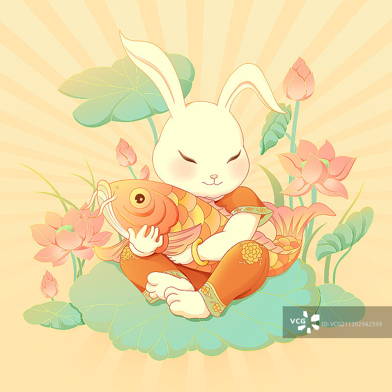 年年有鱼图片素材