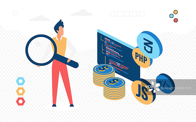 软件编程开发语言图片素材