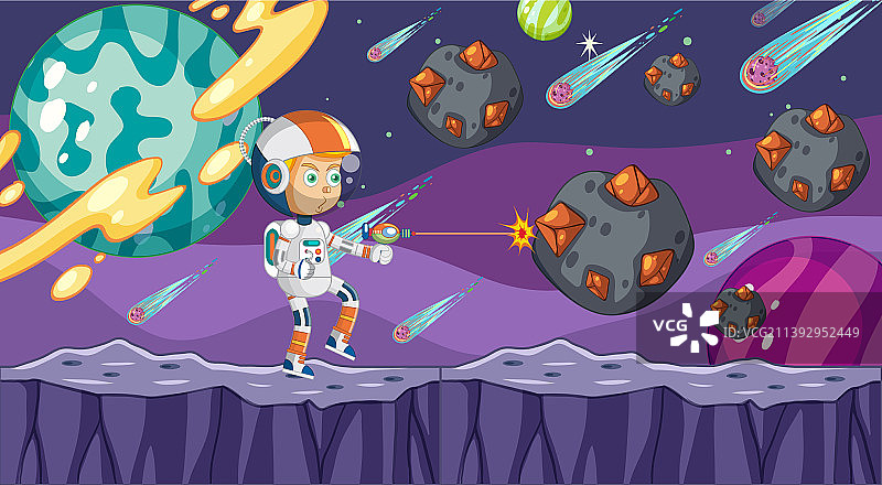 游戏模板星系太空场景图片素材