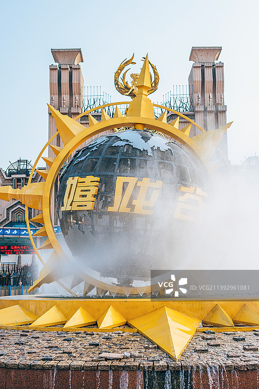 常州市太湖湾嬉戏谷风光图片素材