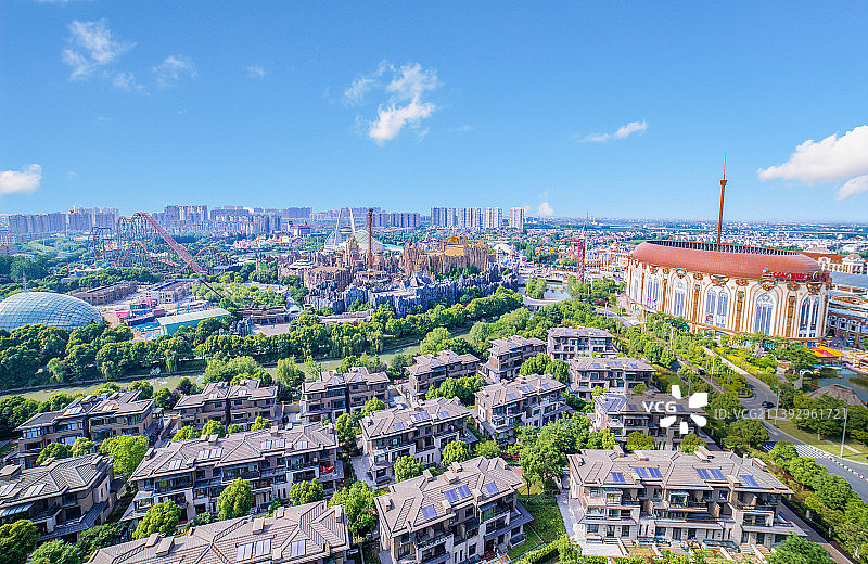 常州市迪诺水镇风光图片素材