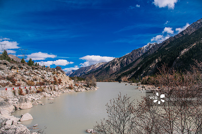 安徽省蒙城县庄子祠风光图片素材