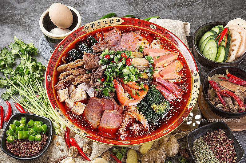 舌尖美食冒菜图片素材