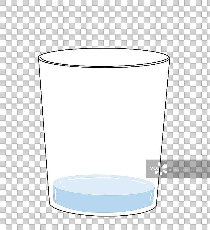 元素：一小杯水图片素材