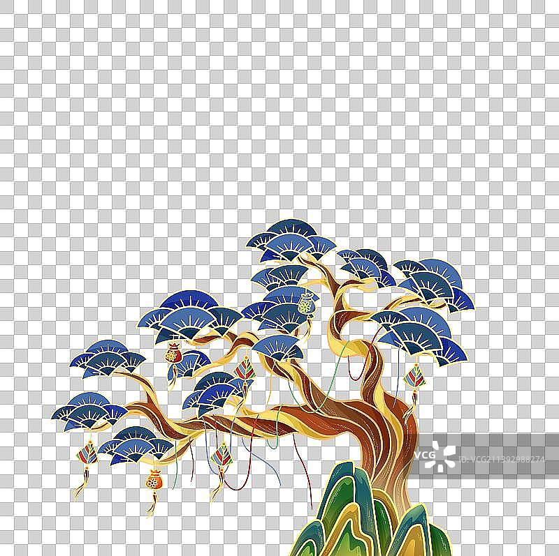 许愿树图片素材