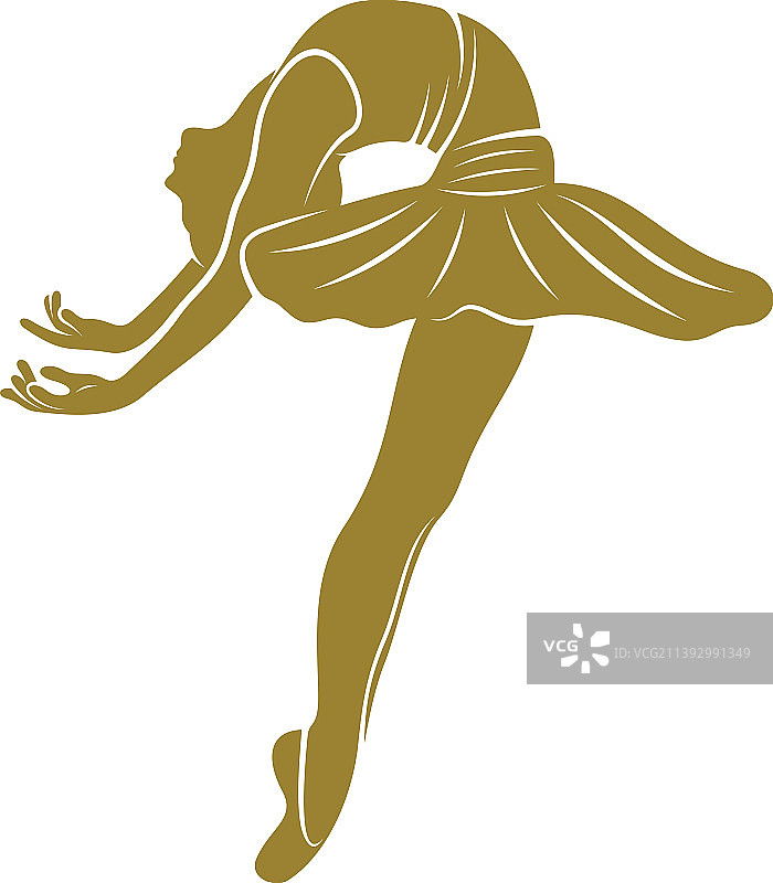创意芭蕾舞演员设计图片素材
