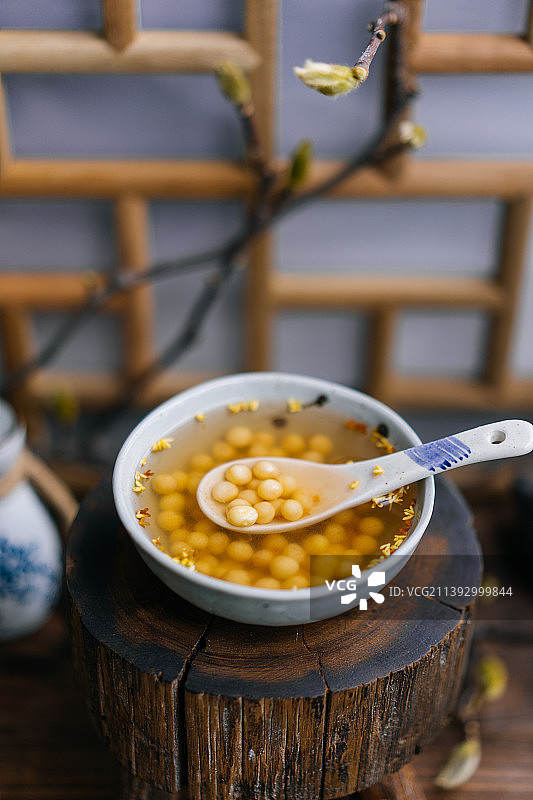 苏州特产太湖鸡头米，中国传统风味美食图片素材