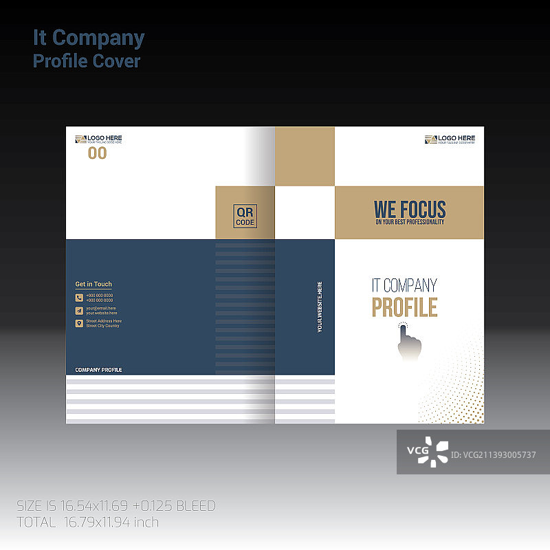 通用宣传册封面图片素材