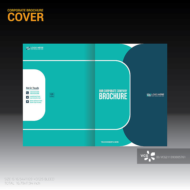 通用宣传册封面图片素材