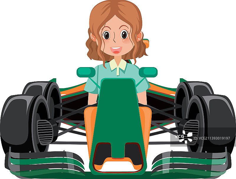 男人驾驶一级方程式赛车图片素材