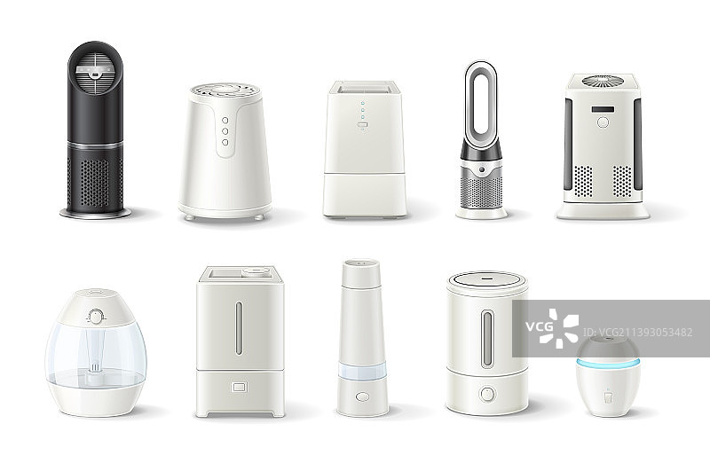 空气加湿器合集图片素材