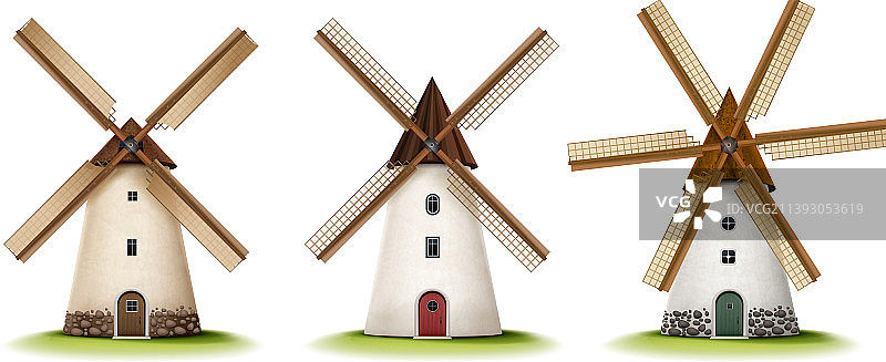 磨坊写实风格集合图片素材