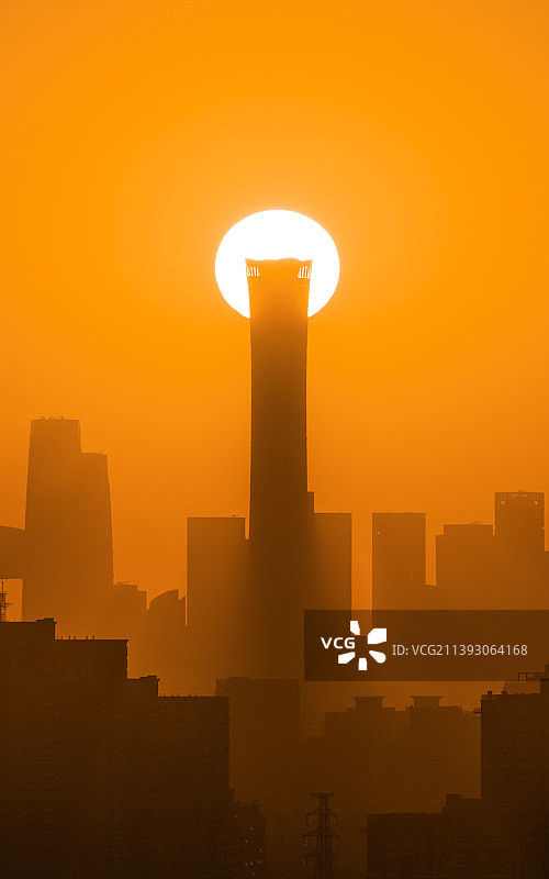 帝都灯塔图片素材