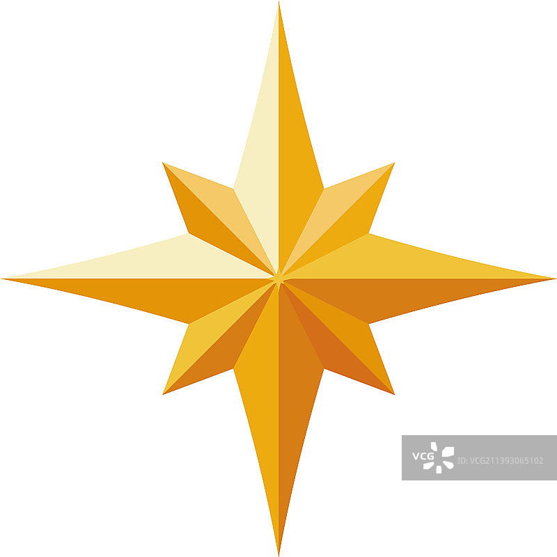 金色星星图标图片素材