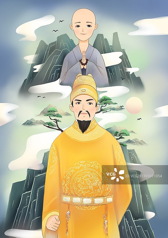 朱元璋图片素材