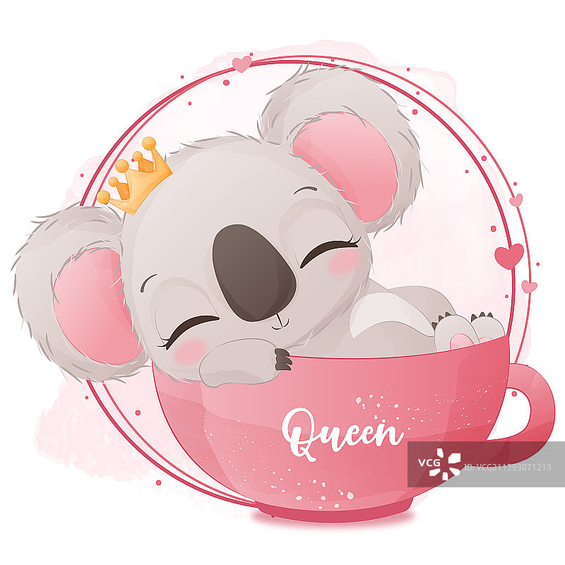 可爱的小考拉图片素材