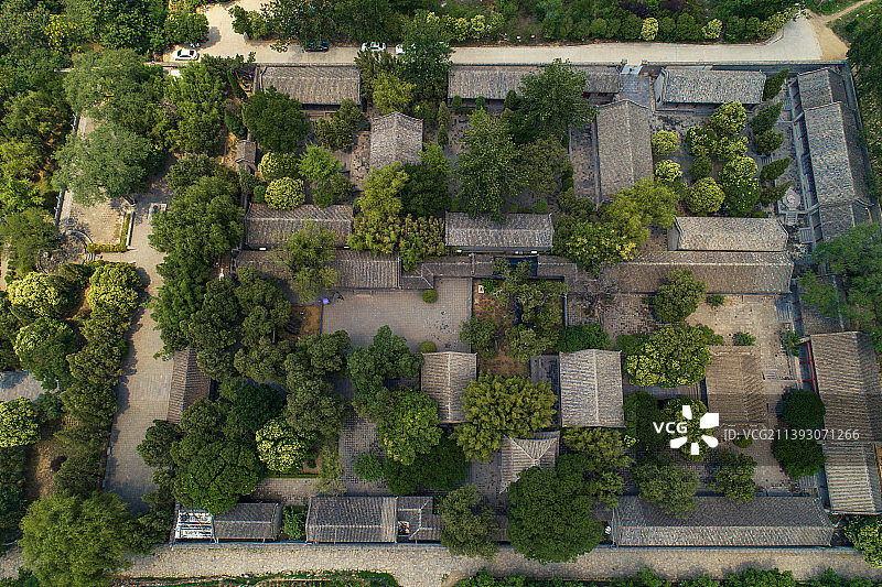 书院光阴-河南登封嵩阳书院图片素材