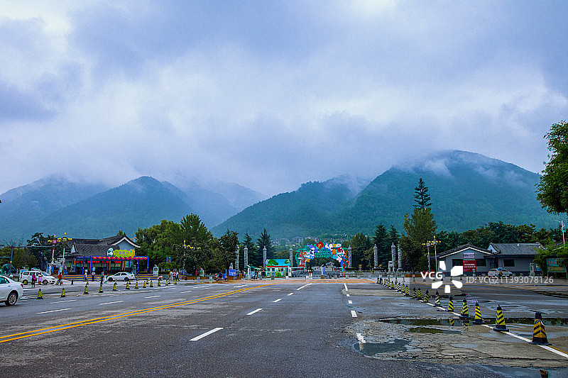 青山绿水图片素材