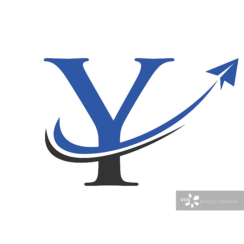 字母Y旅行标志模板图片素材