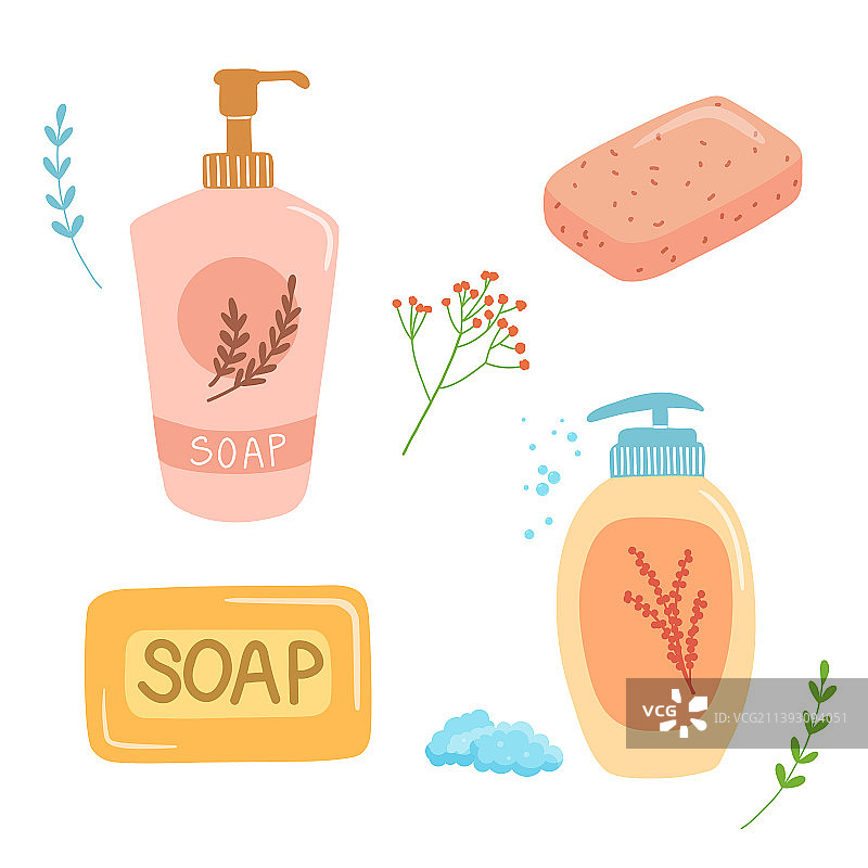 护肤品香皂图片素材