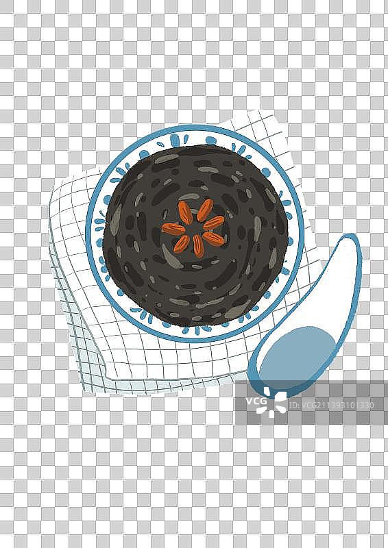 黑芝麻糊图片素材