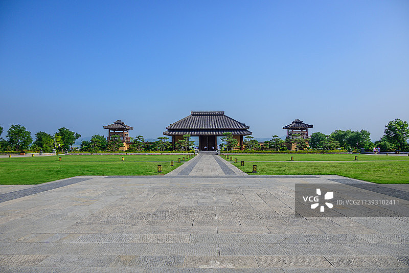 山东省曲阜市尼山圣境图片素材