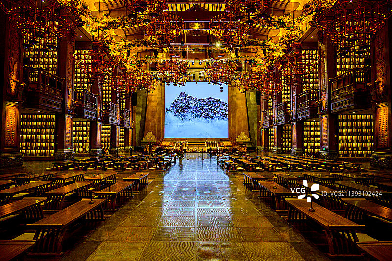 山东省曲阜市尼山圣境图片素材