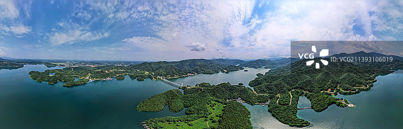 中国湖南株洲市攸县酒埠江国家地质公园图片素材