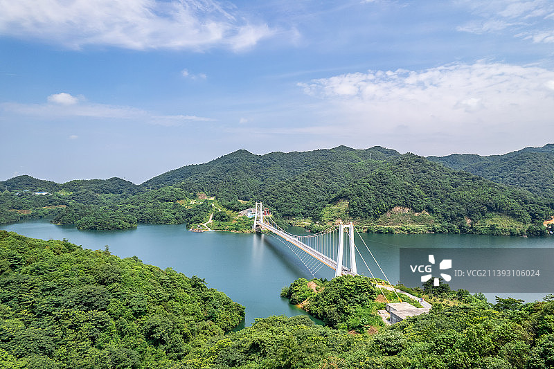 中国湖南株洲市酒仙湖风景区图片素材