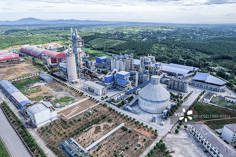 水泥工厂工业背景素材图片素材